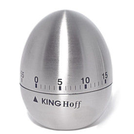 Minutnik Kinghoff KH 3131 stalowy+satynowy kuchenny zegar