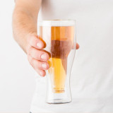 Szklanka termiczna do piwa MG Home Dolce 450 ml odwrócona butelka - 3