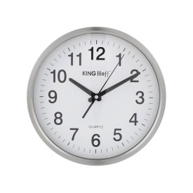 Zegar ścienny KingHoff KH 5025 cichy nowoczesny 30cm