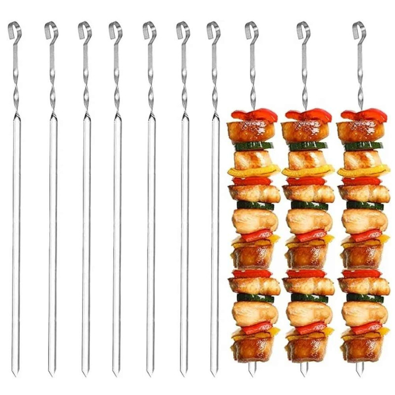 Szpikulce do szaszłyków BBQ szpady na grill kijki na ognisko  zestaw 6 sztuk Krisberg KR 2777