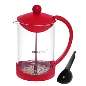Zaparzacz szklany KingHoff KH 4826 do herbaty ziół kawy dzbanek