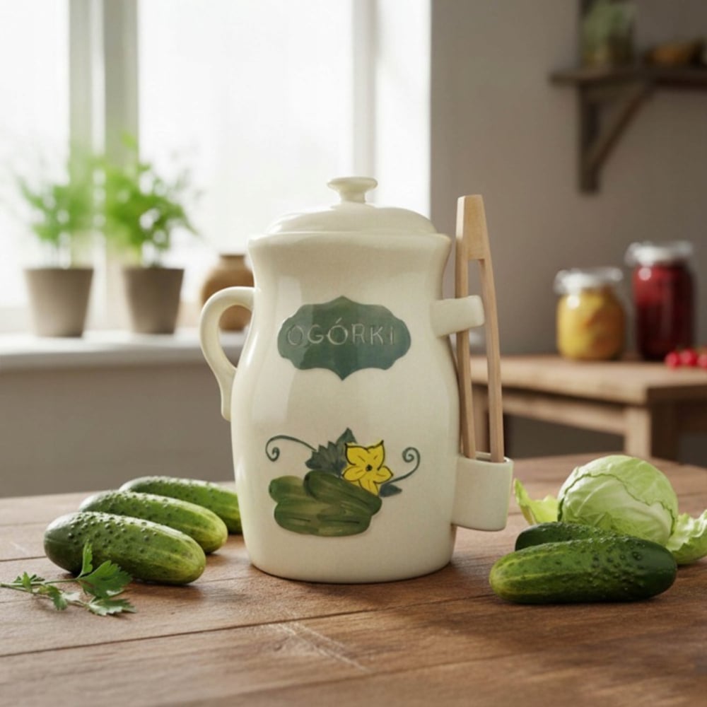 Beczka kamionkowa do kiszenia