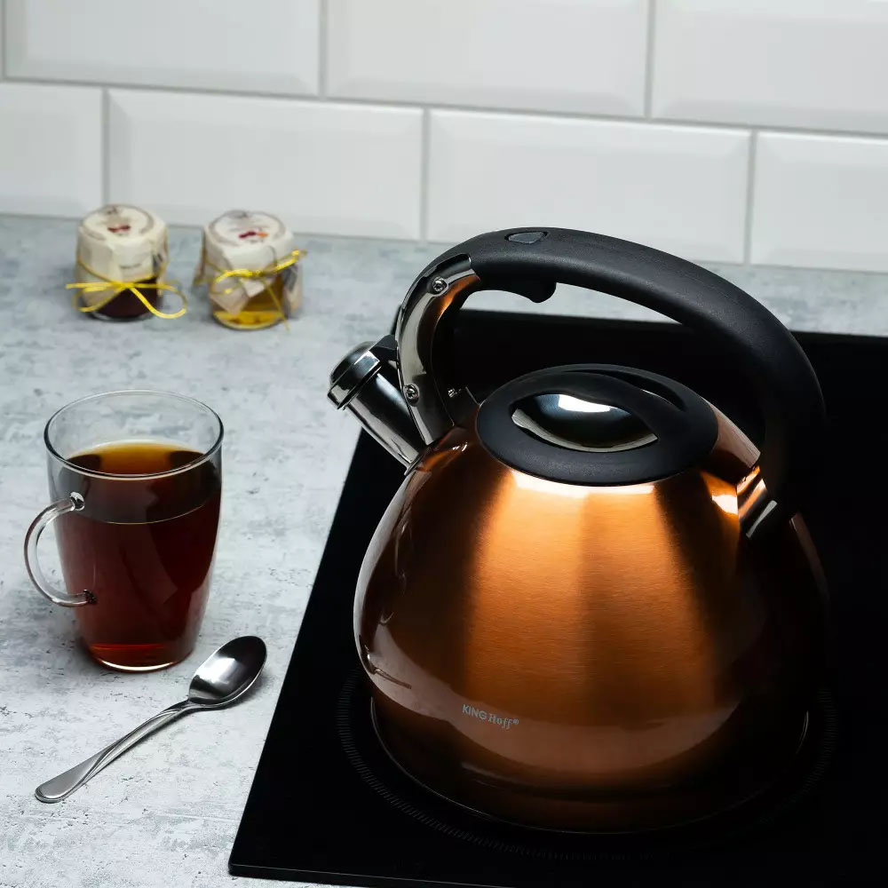 czajnik tradycyjny brązowy