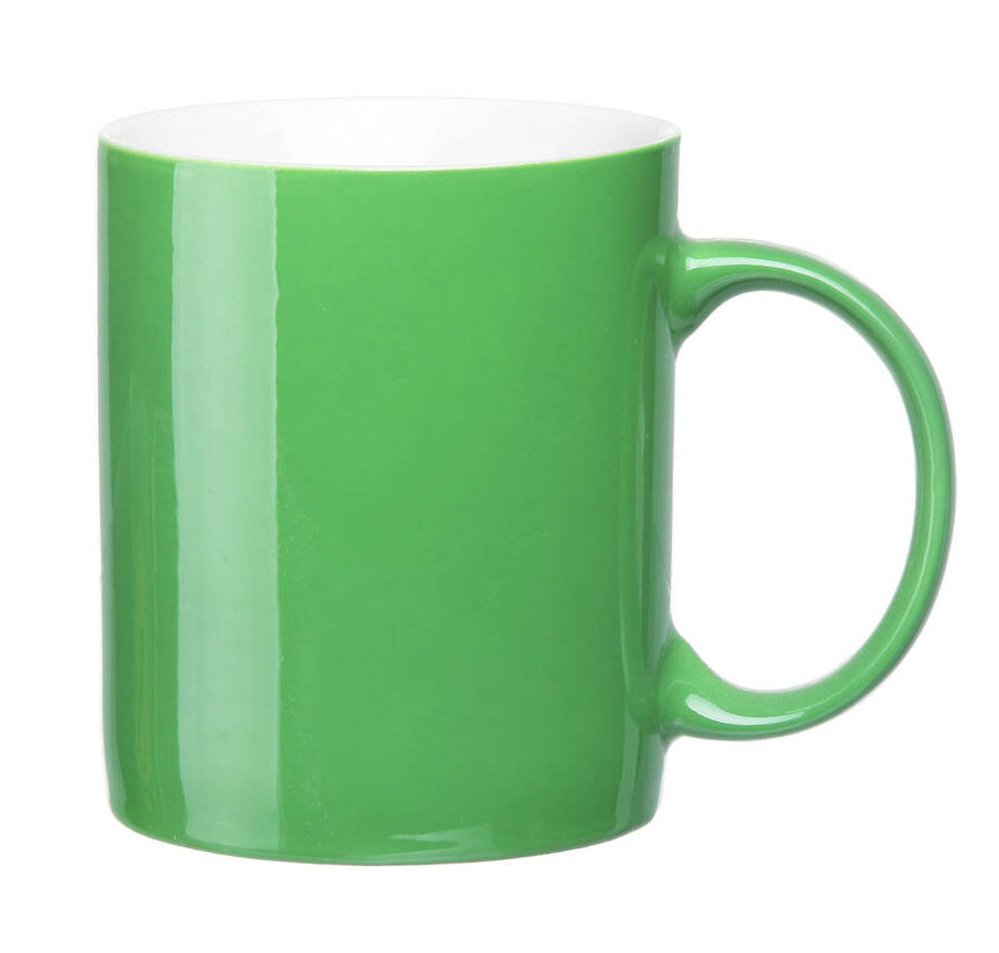 kubek ceramiczny zielony 300 ml