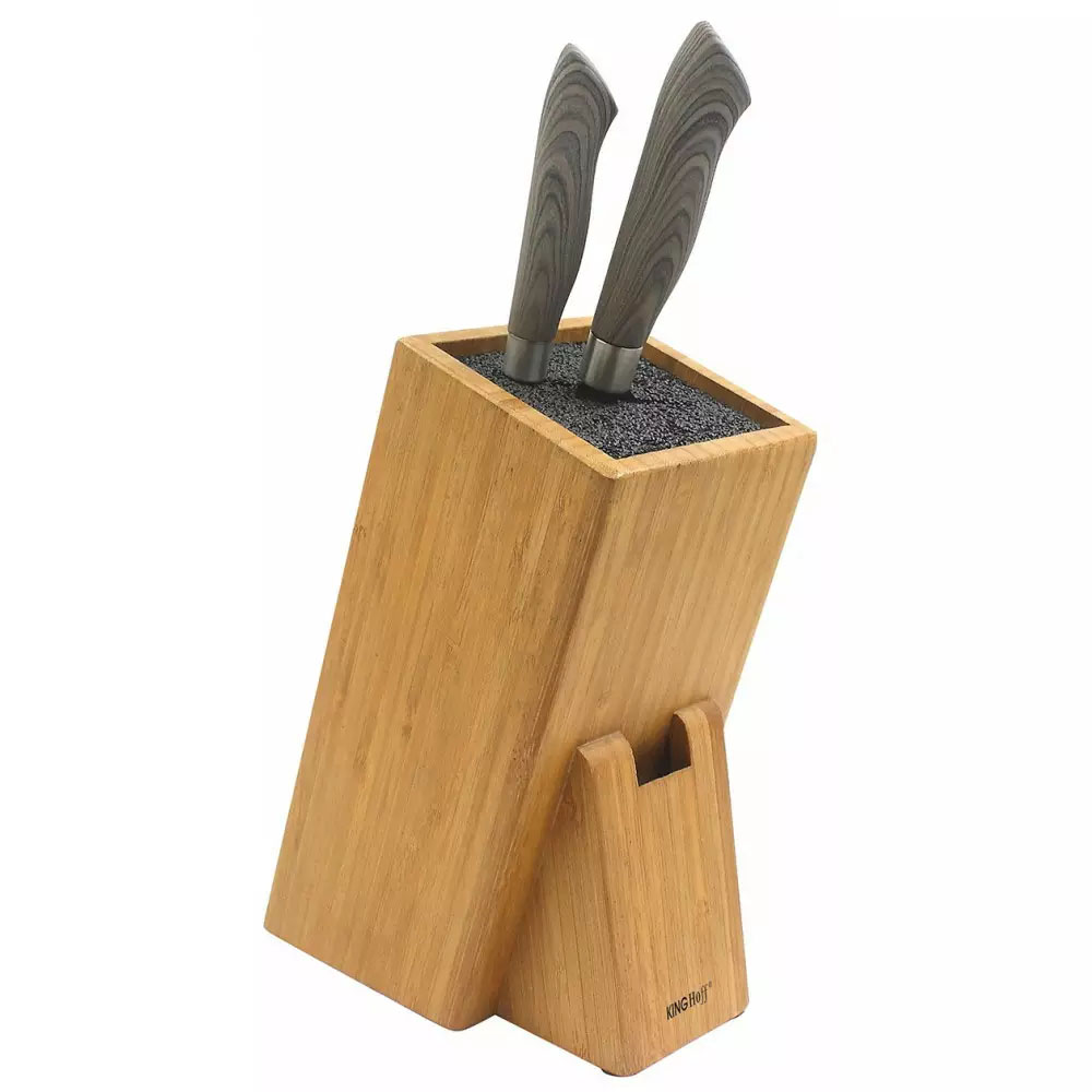 stojak drewniany na noże