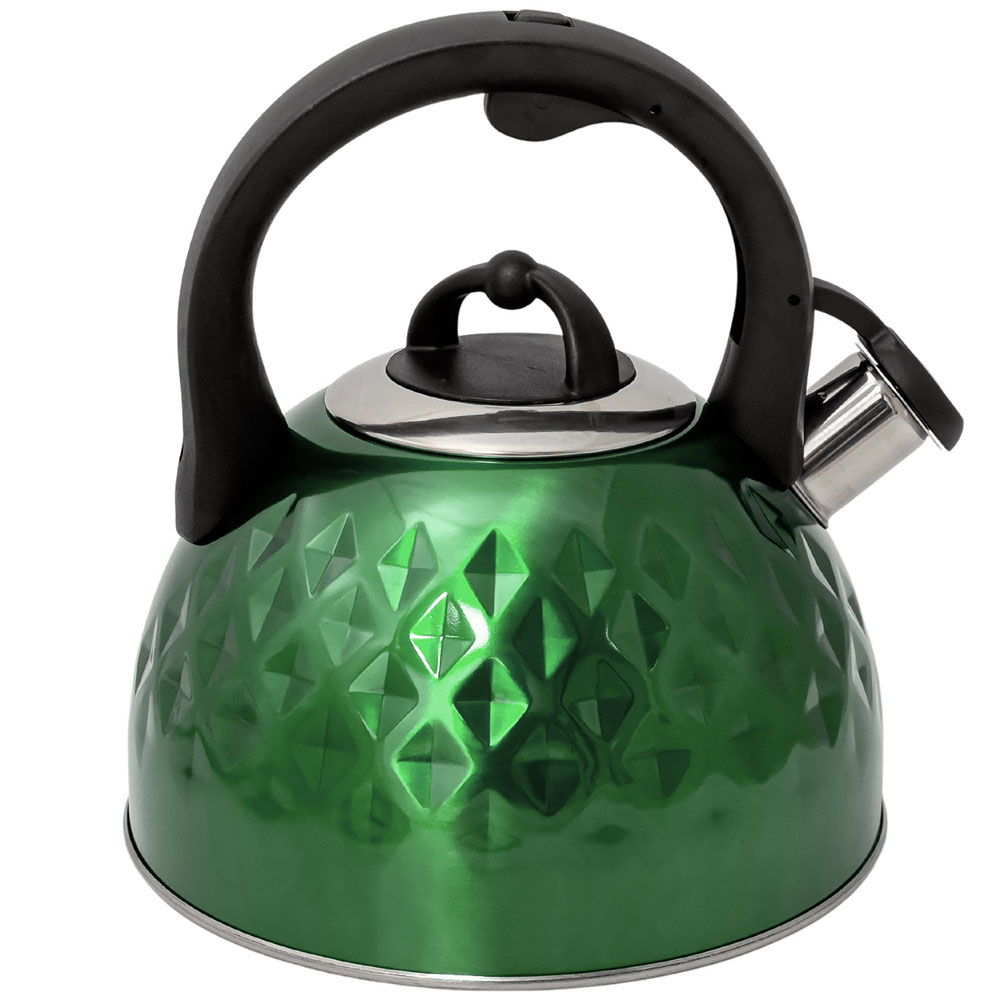 czajnik metalowy zielony 
