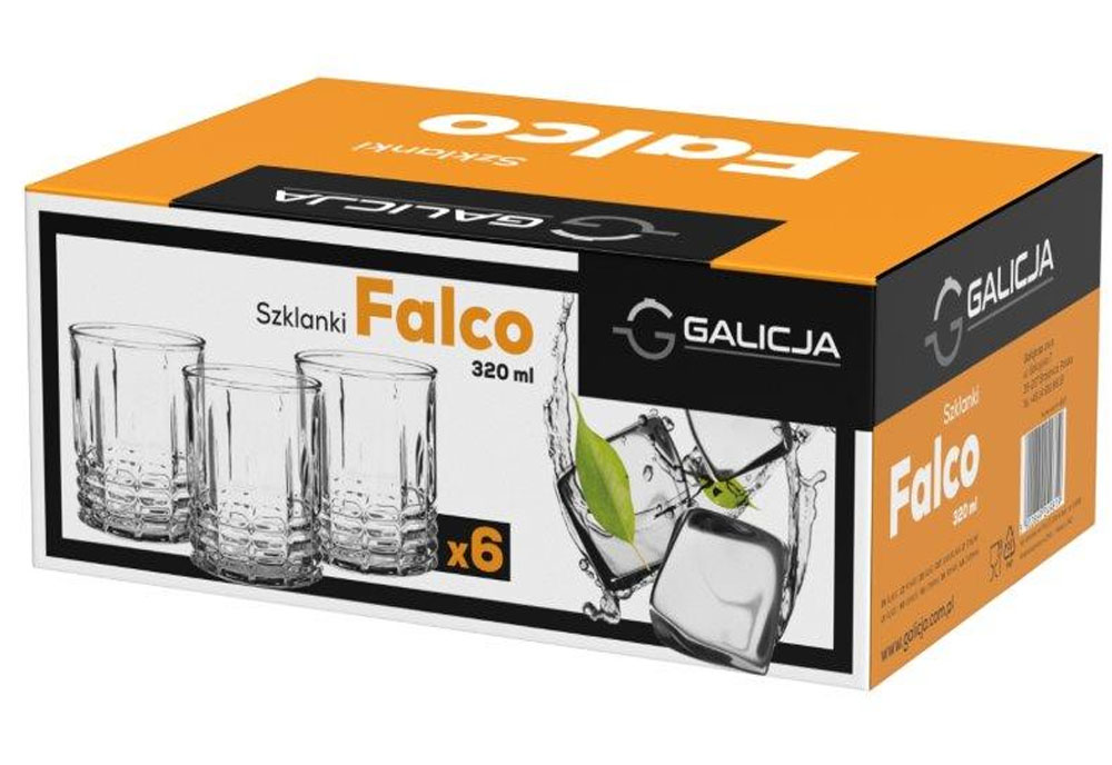 szklanki do drinków Galicaj Falco 24981
