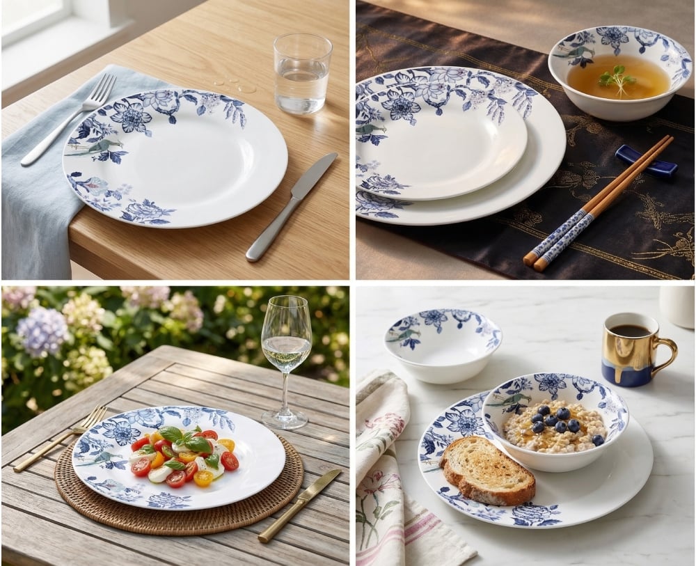 serwis obiadowy talerze dla 6 osób