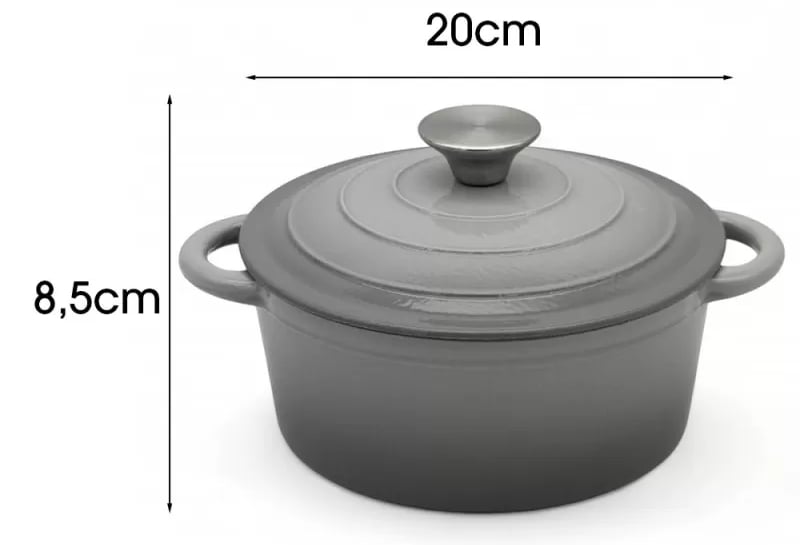 garnek żeliwny
