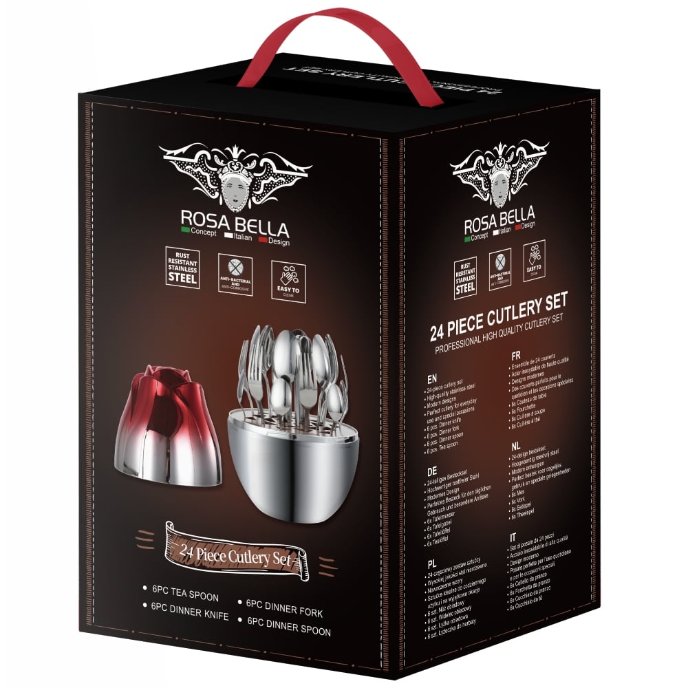 sztucce-czarne-komplet