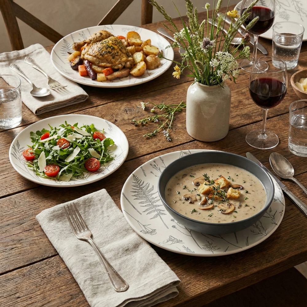 serwis obiadowy bari