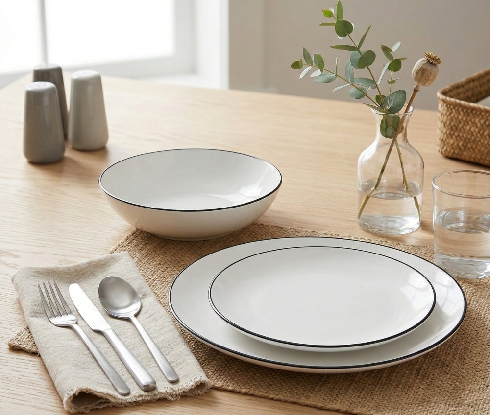 serwis obiadowy talerze