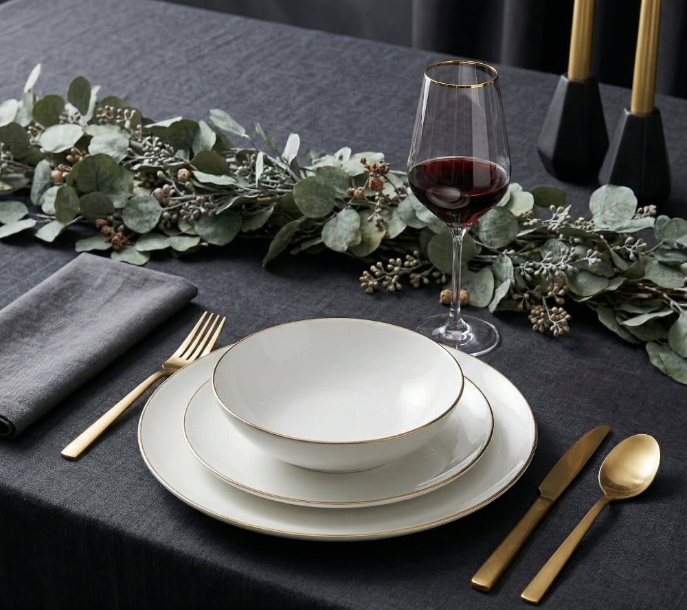 serwis obiadowy talerze