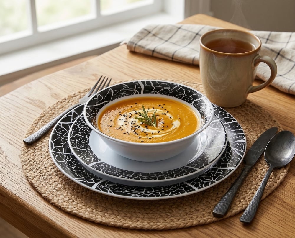 serwis obiadowy talerze dla 6 osób