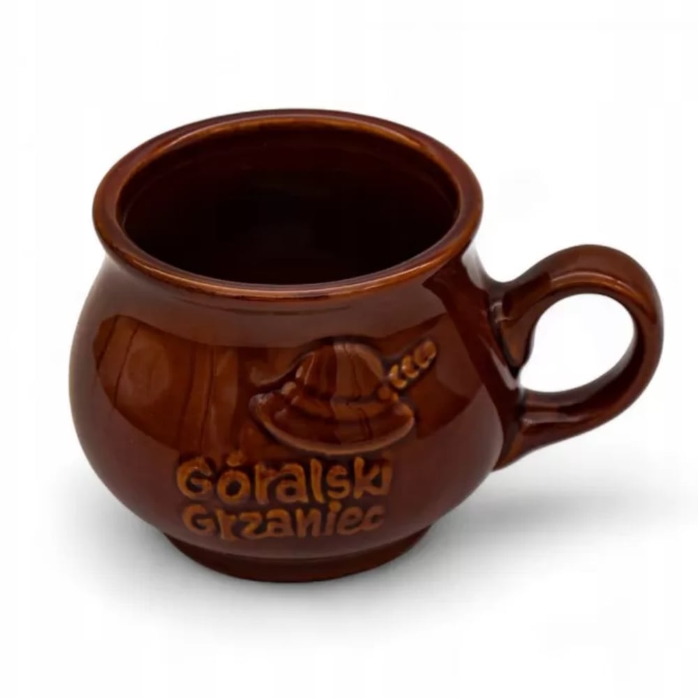 Zestaw 2x Kubek na grzane wino 250 ml  Kubek kamionkowy do grzańca góralski