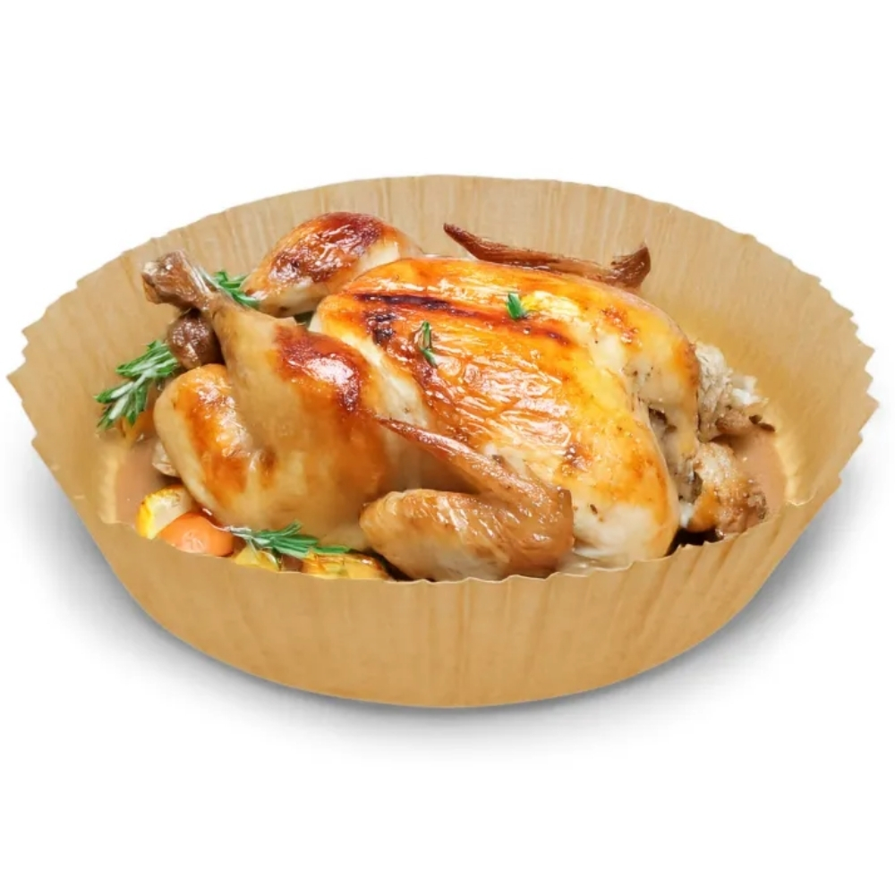 Wkłady papierowe 20x4.5cm 100 szt do frytkownicy beztłuszczowej air fryer