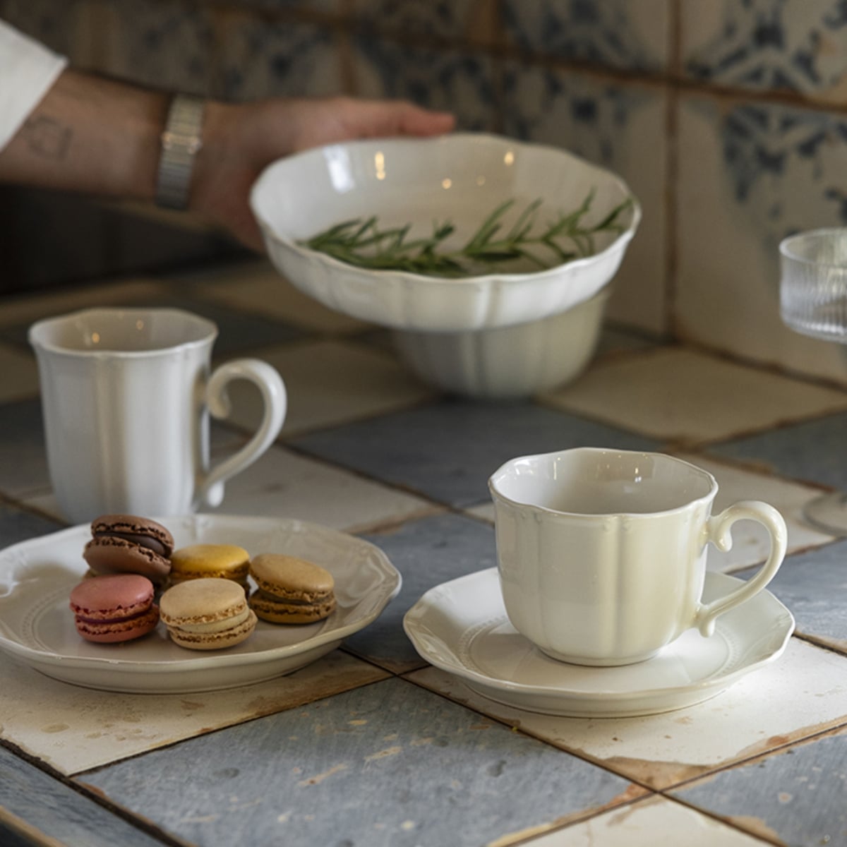 Miska kamionkowa 14 cm salaterka do przekąsek desereów Fiorina ETERA