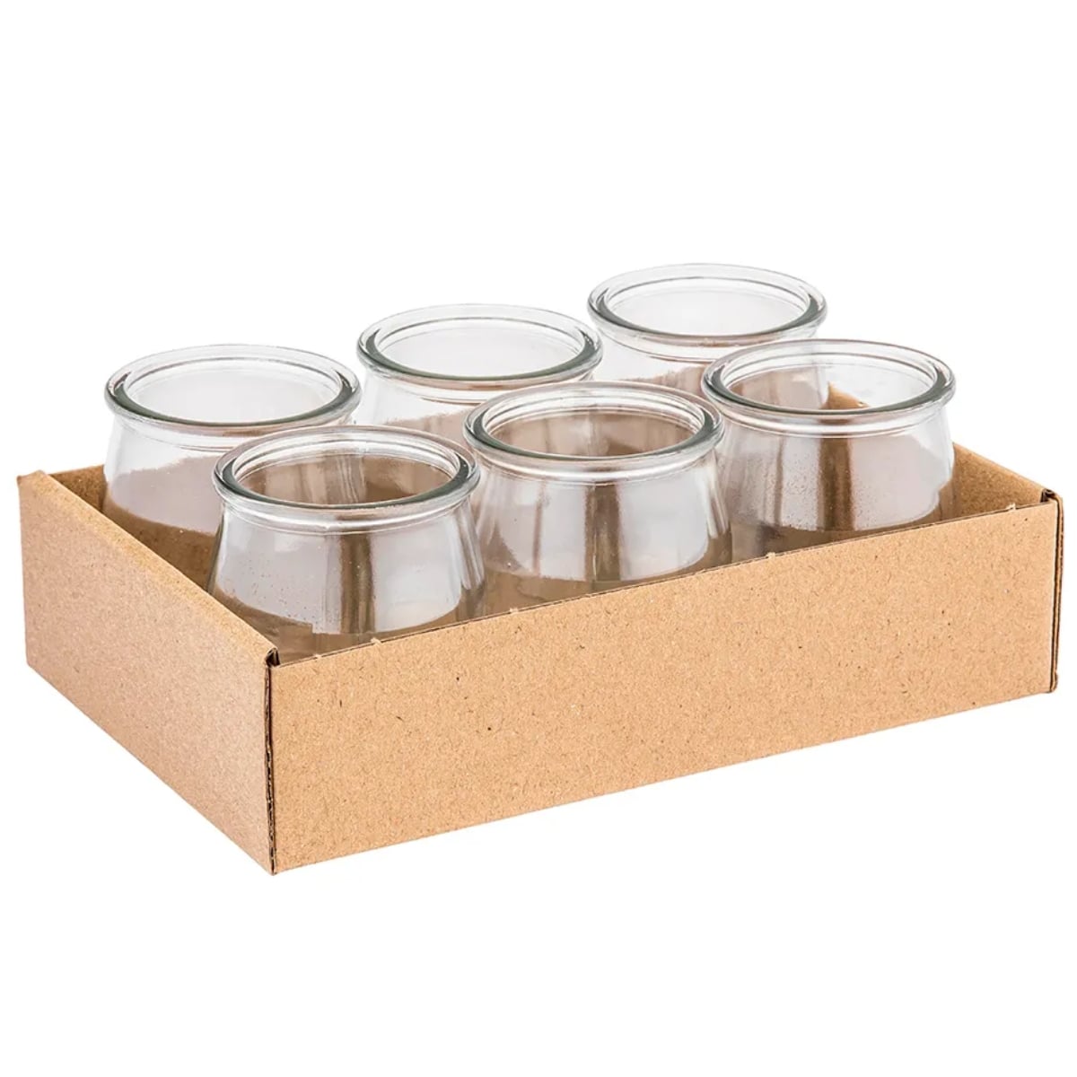 Słoiczki szklane 140 ml do deserów komplet 6 szt Altom Design