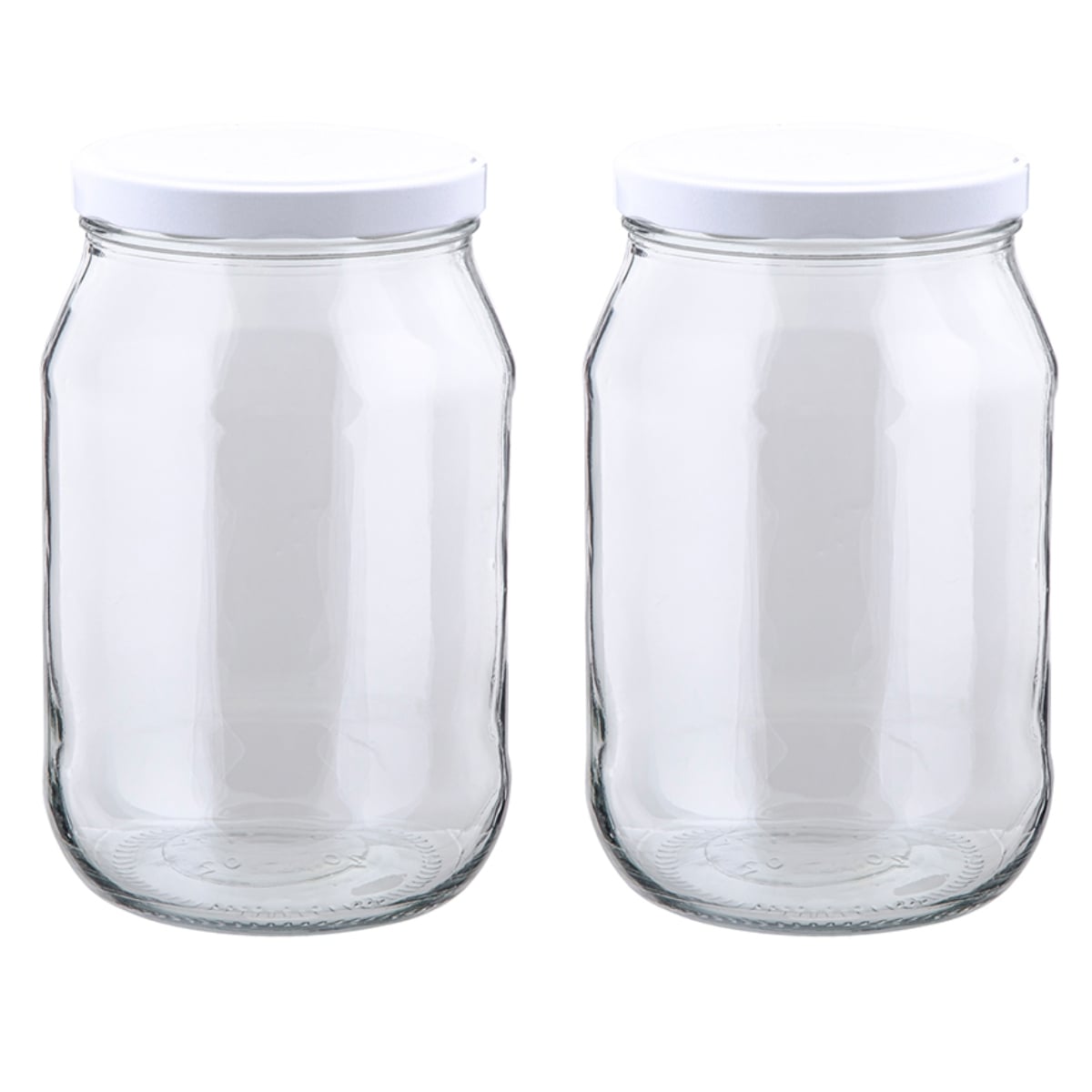 Słoik szklany na przetwory 1700 ml z zakrętką FI100 6Z zestaw 2 szt Altom Design