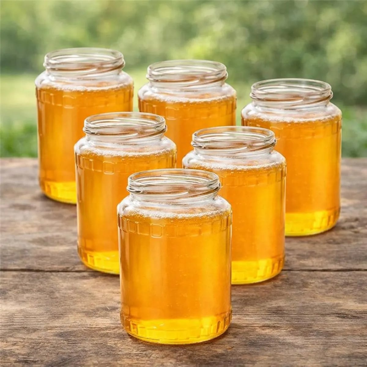 Słoiki szklane 720 ml na przetwory miód dżemy kiszone ogórki komplet 6 szt Altom Design