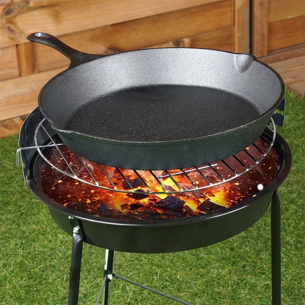 Patelnia żeliwna z silikonową nakładką CAST LINE 30 cm Vilde