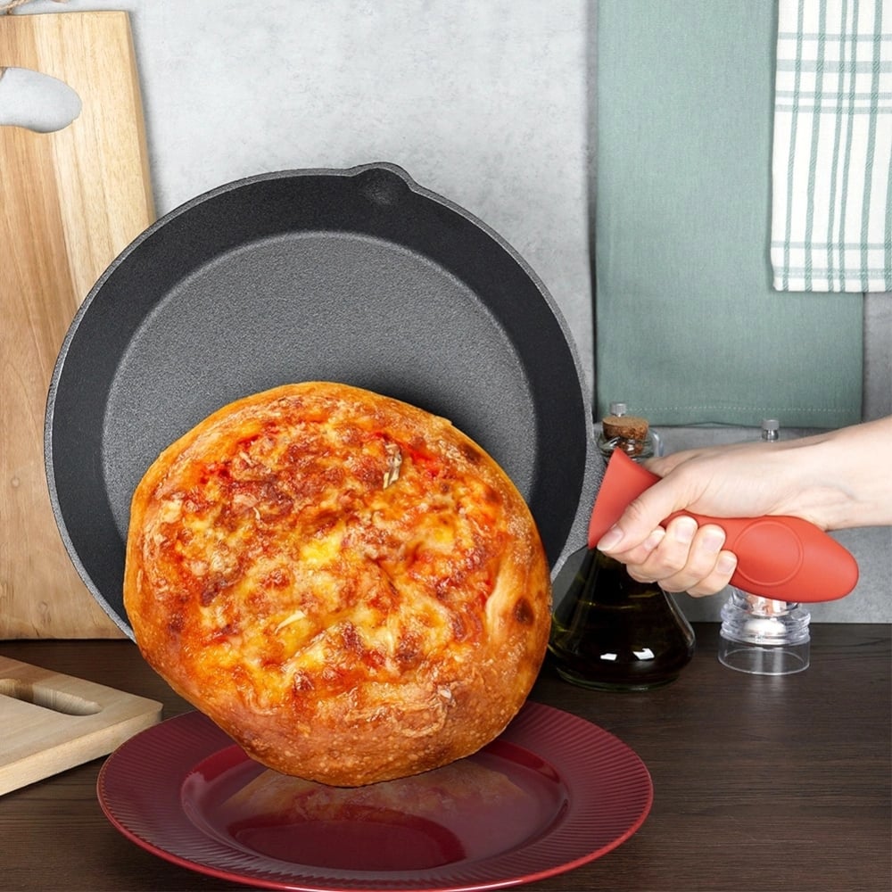 Patelnia żeliwna z silikonową nakładką CAST LINE 30 cm Vilde