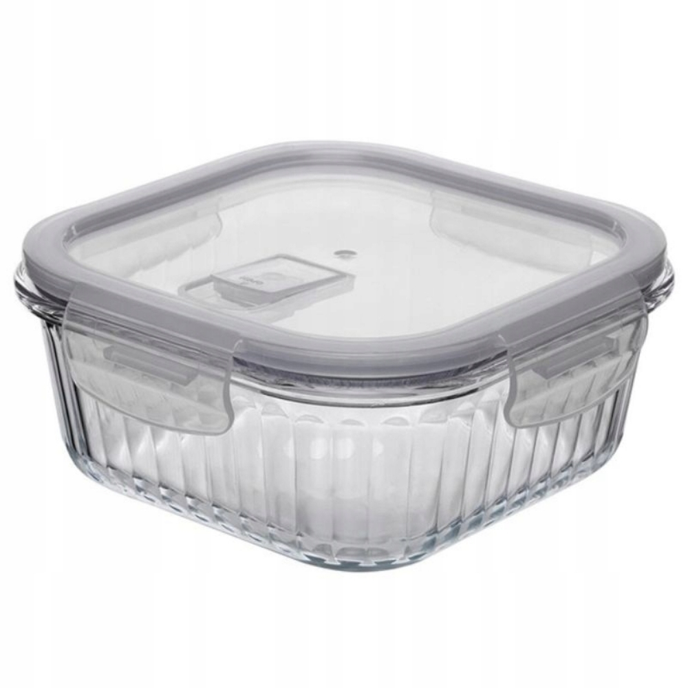 Pojemnik 1200 ml na żywność jedzenie pudełko z pokrywką lunchbox kwadratowy hermetyczny Mariet Florina