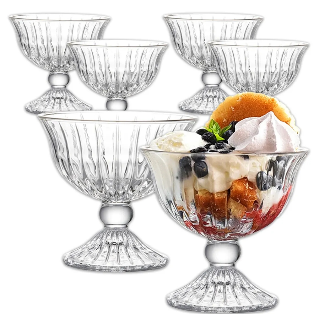 Pucharki do lodów Altom Design Venus 200 ml komplet 6 szt pucharków