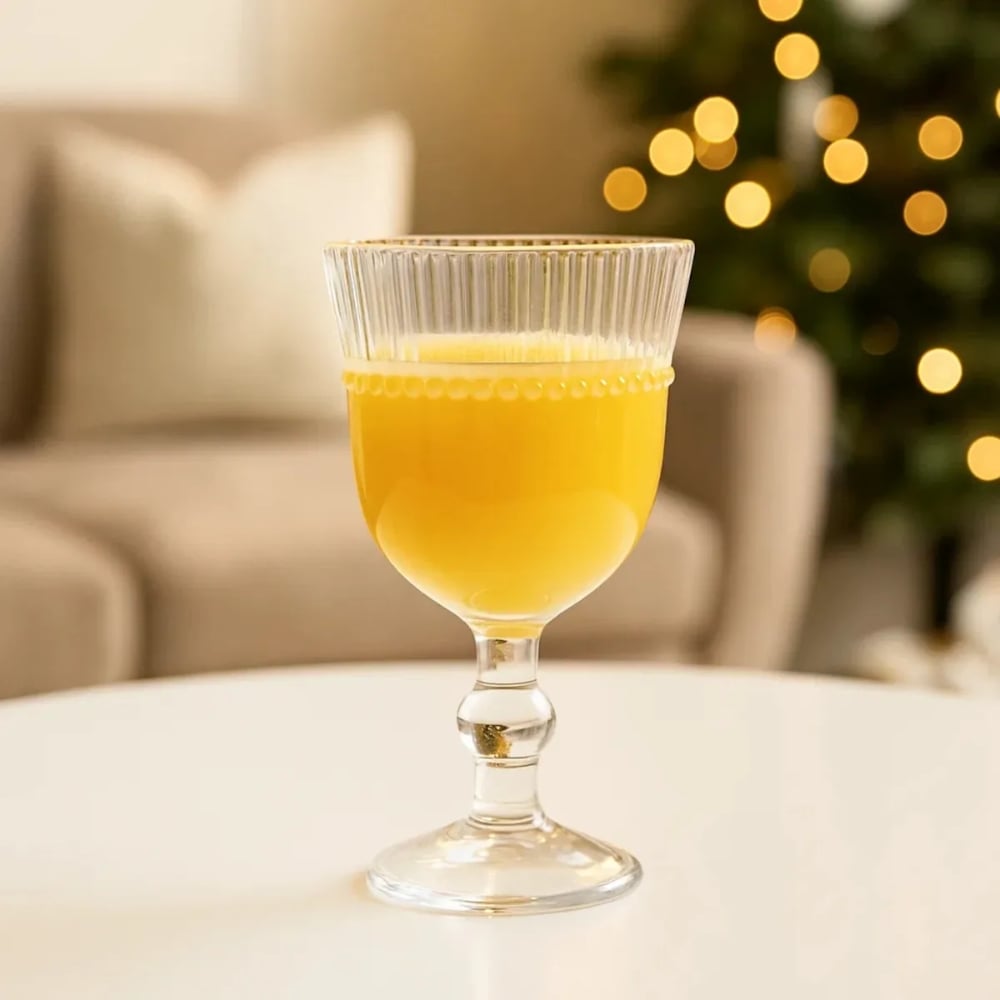 Szklanki do napojów kielichy do wody wody soku na stopce Altom Design Vivienne 320 ml zestaw 6 szt