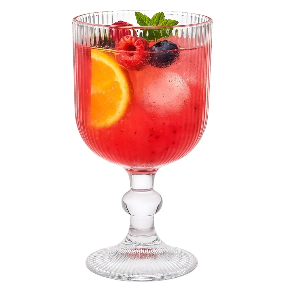 Szklanka z uchem do kawy herbaty drinków deserów 400 ml kubas