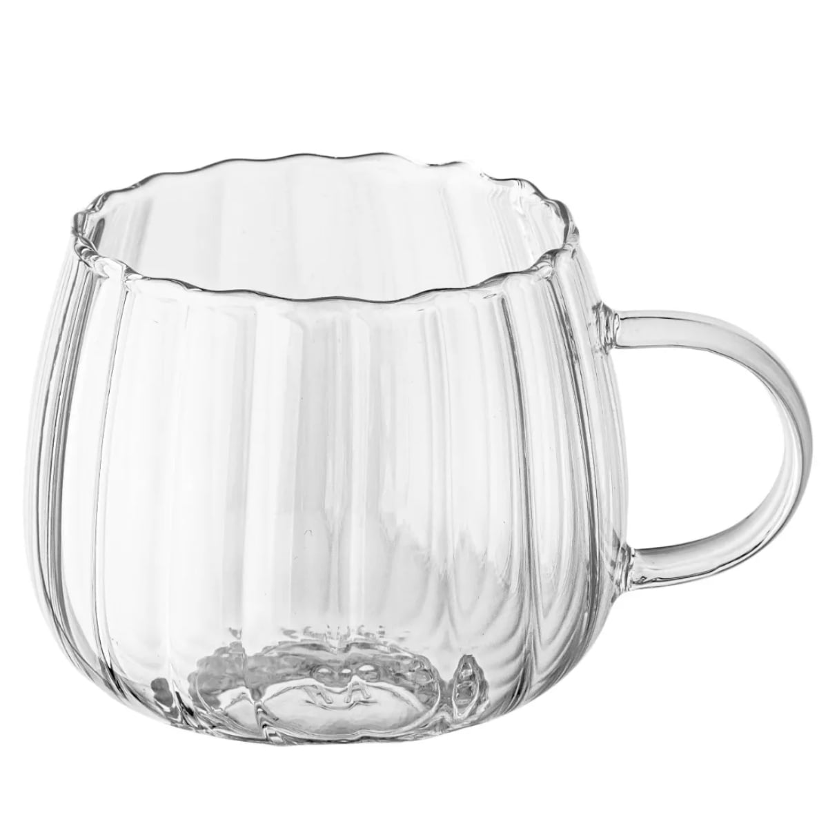 Szklanki kawy herbaty kubki 400ml eleganckie zestaw 6 szt Altom Design Bianca Linea