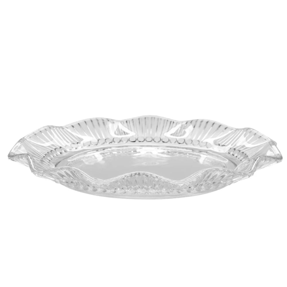 Talerzyk deserowy 17 cm szklane Altom Design Vivienne spodek na ciasto deser