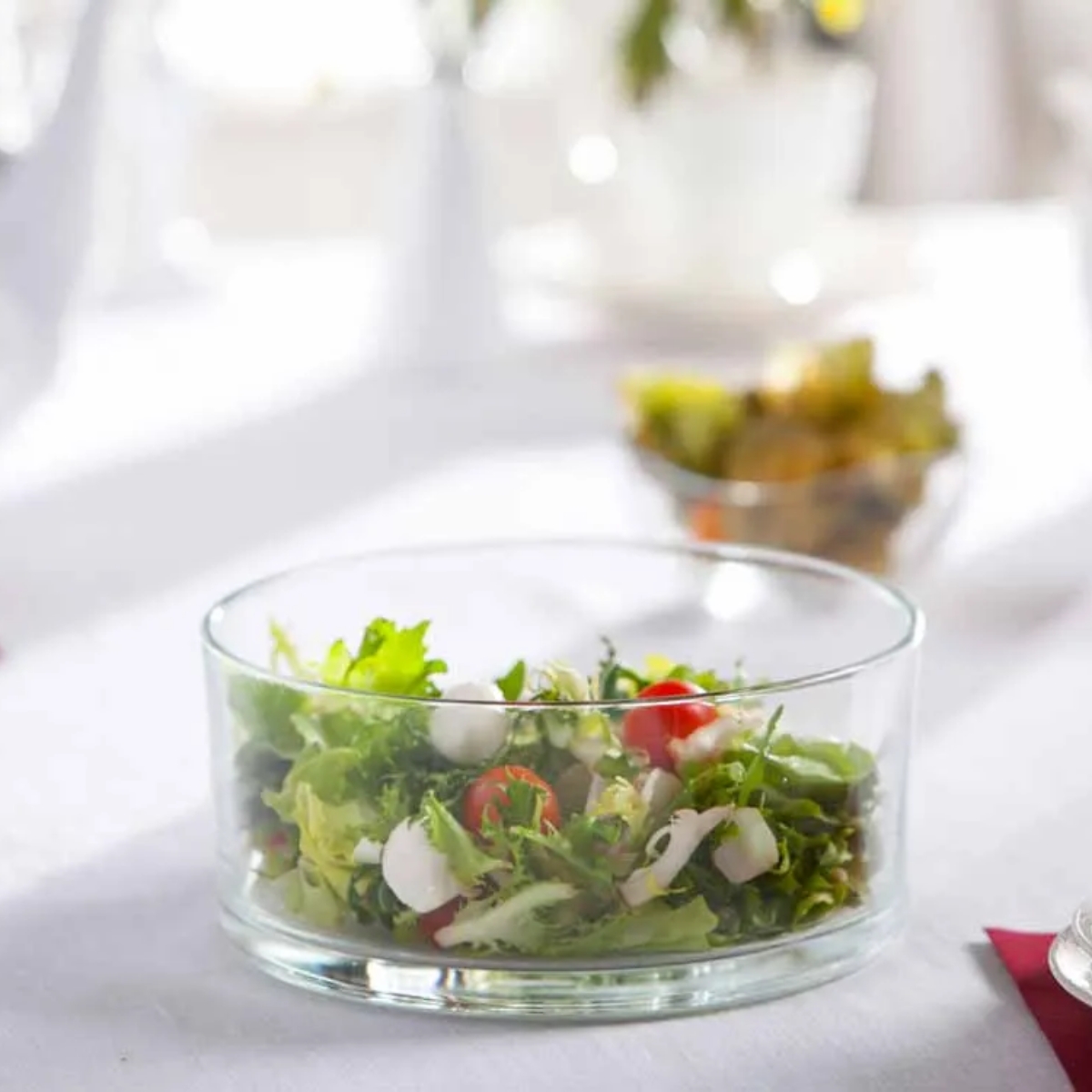 Salaterka miseczka szklana 20 cm prosta Altom Design