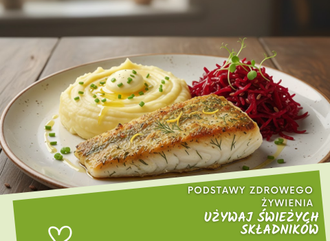 Pieczony mintaj z buraczkami i kremowym purée ziemniaczanym – prosty i elegancki obiad