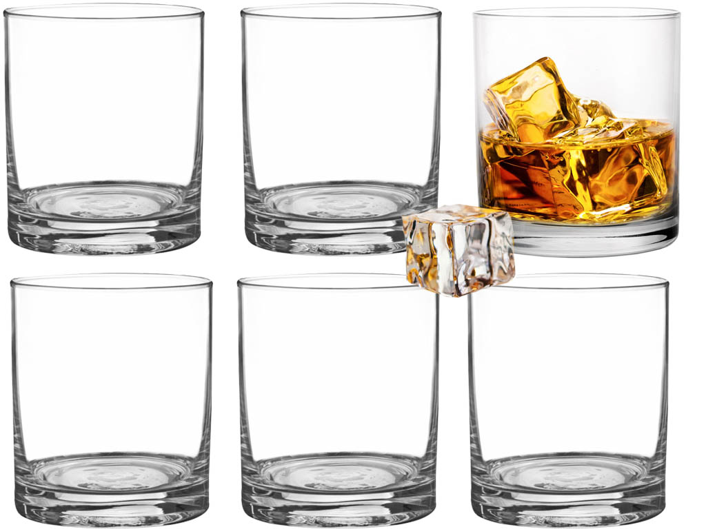 Szklanki do whisky 200 ml zestaw 6 sztuk