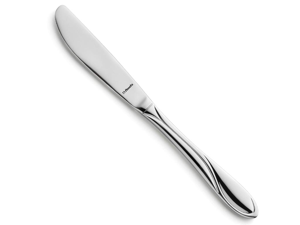 Nóż stołowy stalowy Amefa Whisper 1405