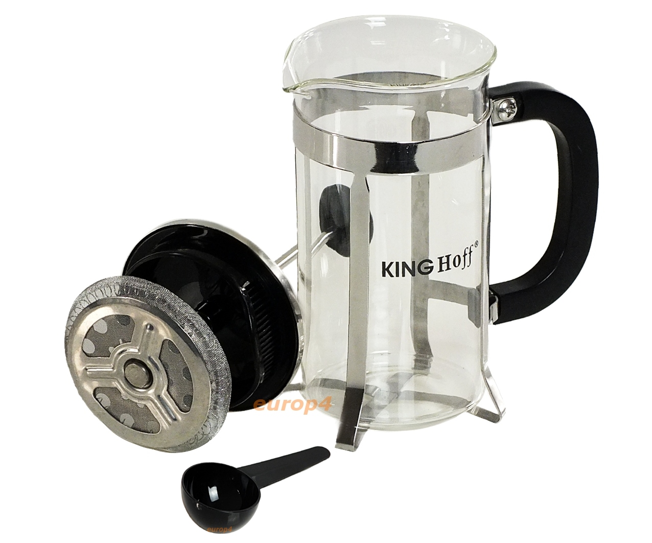 Szklany KingHoff KH 4837 zaparzacz do herbaty ziół kawy dzbanek