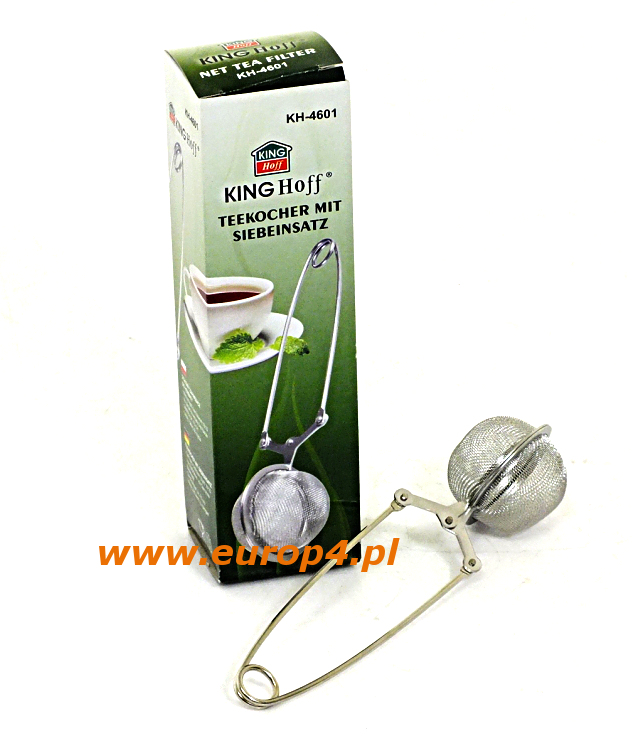 Zaparzacz Kinghoff KH 4601 do herbaty ziół bez fusów metalowy