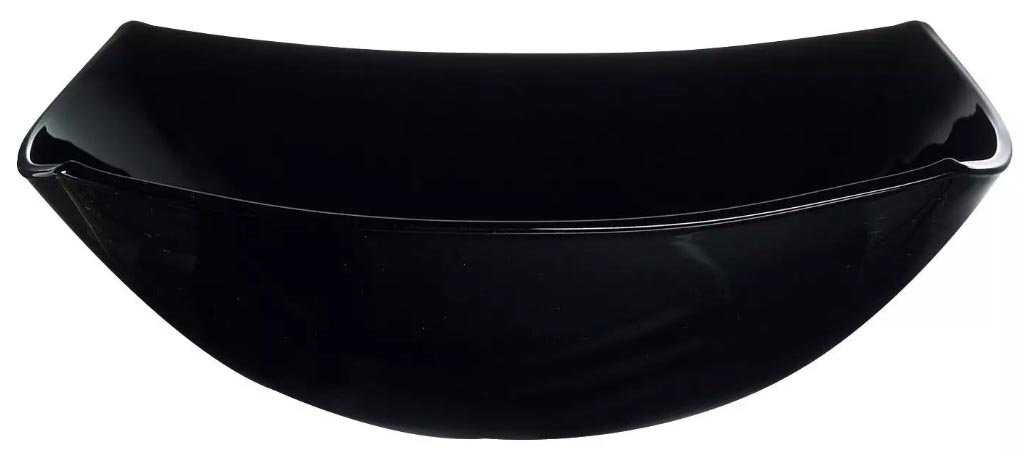 Serwis obiadowy Luminarc Quadrato czarne talerze