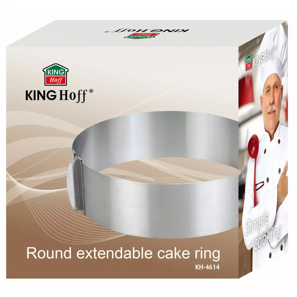 Forma obręcz do ciasta tortownica KH 4614 Kinghoff