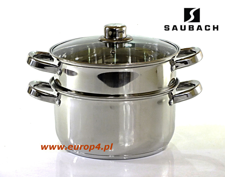 Garnek Saubach SB 2557 18 cm garnki do gotowania na parze PAROWAR