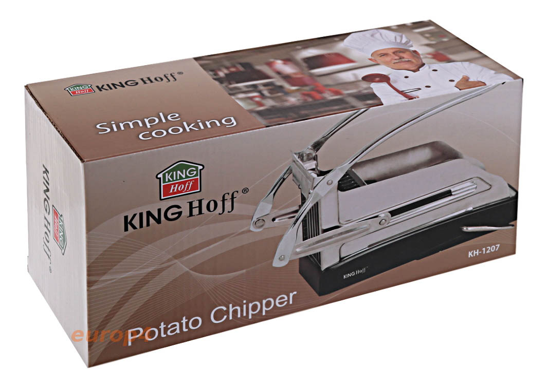 Maszynka KingHoff KH 1207 do frytek ziemniaków krajalnica STAL