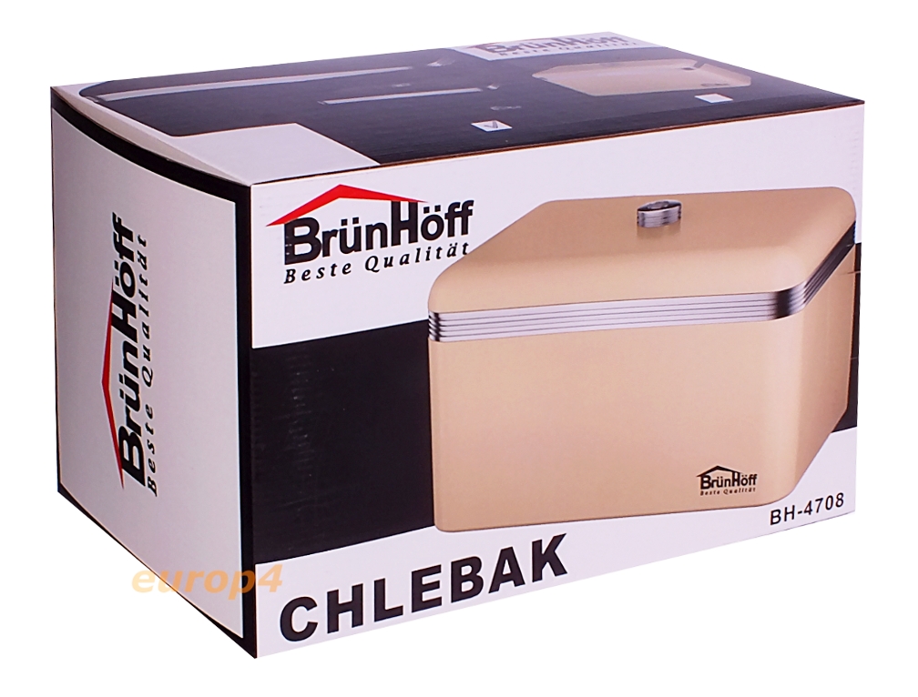 Chlebak BrunHoff BH 4708 pieczywo chlebaki pojemnik metalowy