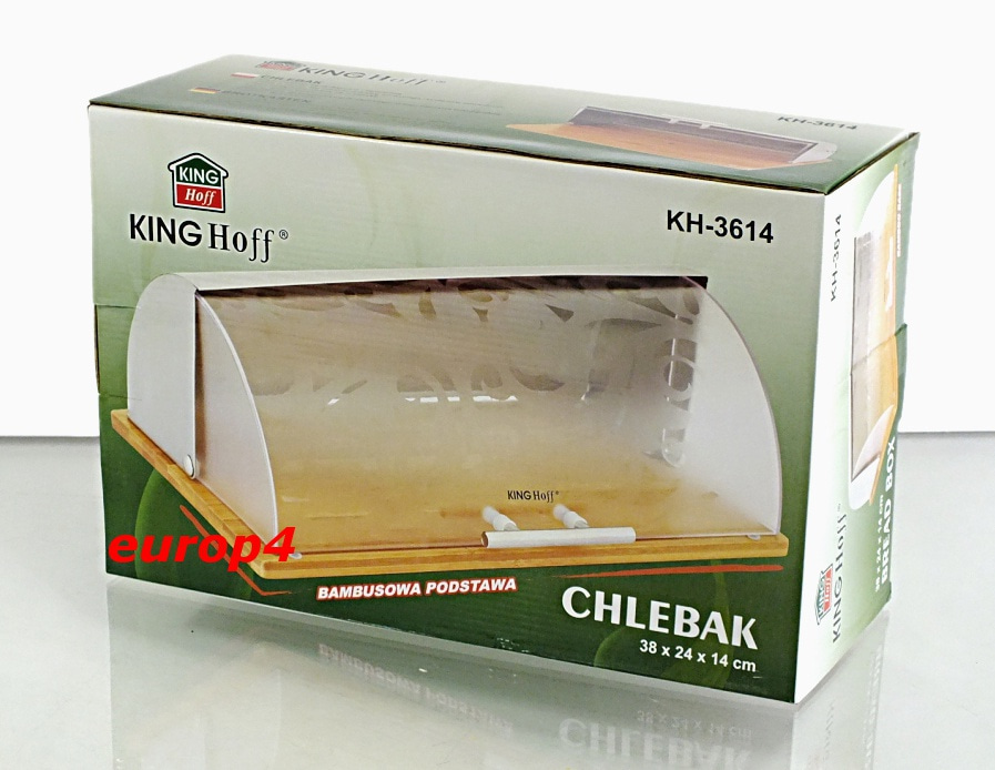 Chlebak metalowy KingHoff KH 3614 pudełko