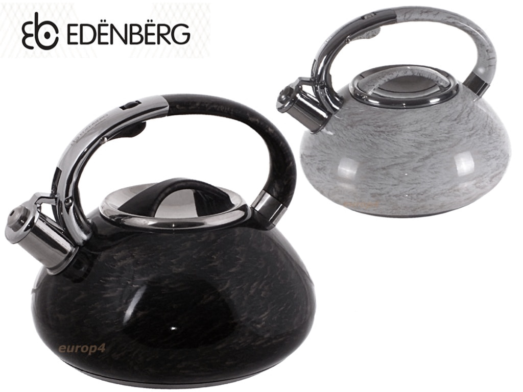 Czajnik Edenberg EB 1900 3,5 L z gwizdkiem stalowy INDUKCJA emalia