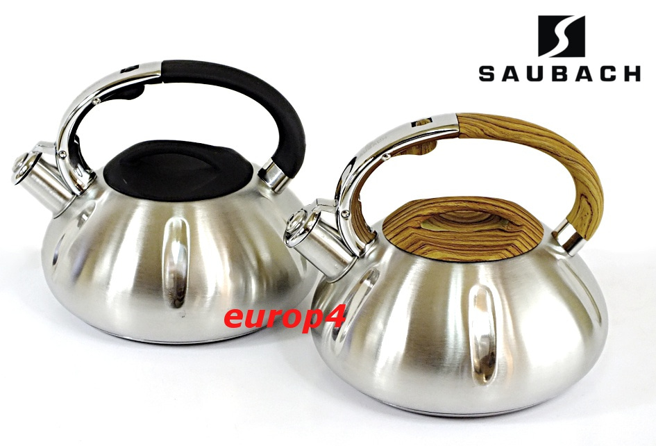 Czajnik Saubach SB 2447 z gwizdkiem metalowy inox INDUKCJA Wybór