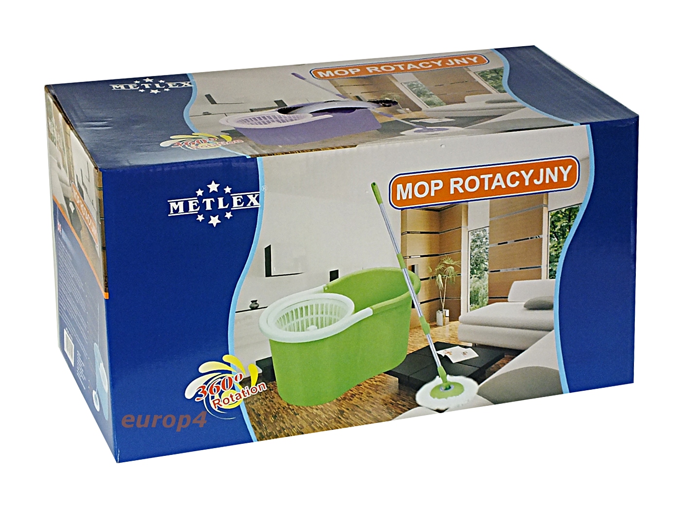 Mop rotacyjny Metlex MX 9050 - oryginalne pudełko
