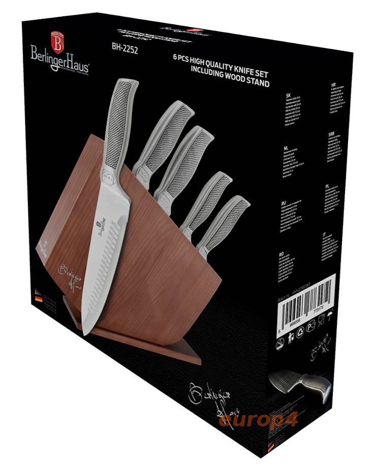 Noże Berlinger Haus BH 2252 stalowe kuchenne zestaw