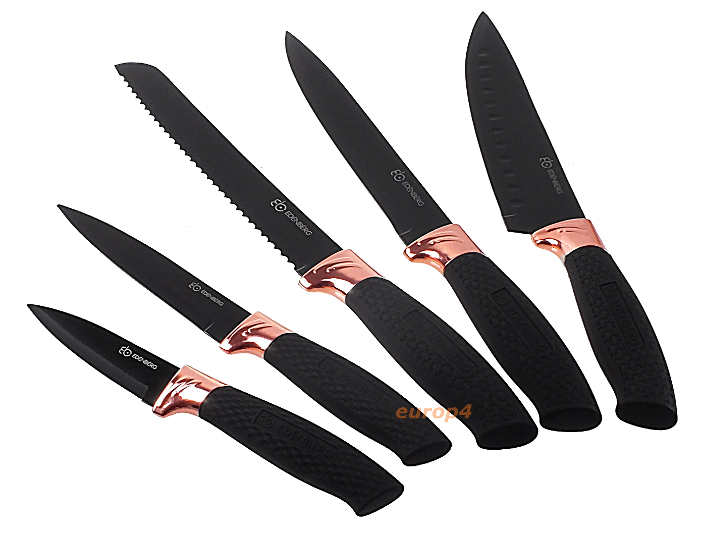 Noże Edenberg EB 7776 kuchenne stalowe SOLIDNE nóż zestaw
