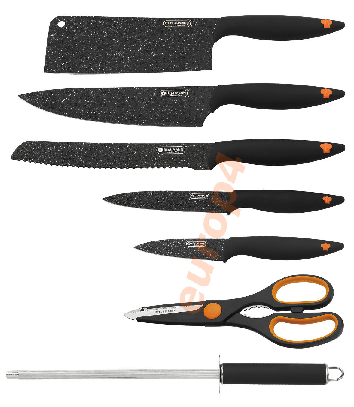 Noże kuchenne Blaumann BL KS 0011 stalowe zestaw